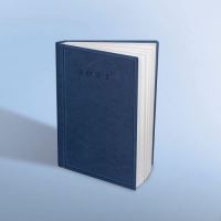 Agenda Herlitz 2023, format A5, datata, 352 file, albastru