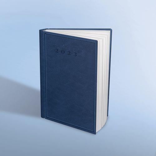 Agenda Herlitz 2023, format A5, datata, 352 file, albastru