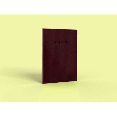 Agenda Herlitz 2023, format A4, datata saptamanala, 128 pagini, bordo