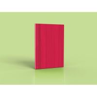 Agenda Herlitz format A4, nedatata, 128 file, rosu