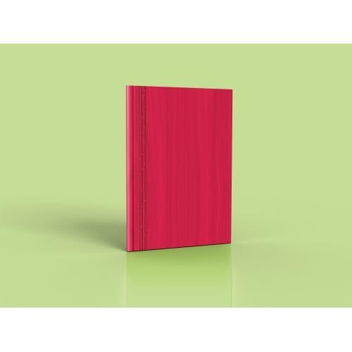 Agenda Herlitz format A4, nedatata, 128 file, rosu