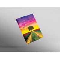Agenda Herlitz Motiv Colorful sunset 2023, format A5, datata, 352 file