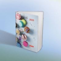 Agenda Herlitz Motiv Cupcakes 2023, format A5, datata, 352 file