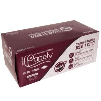 Servetele faciale Papely, celuloza alb, 2 straturi, 150 buc/cut