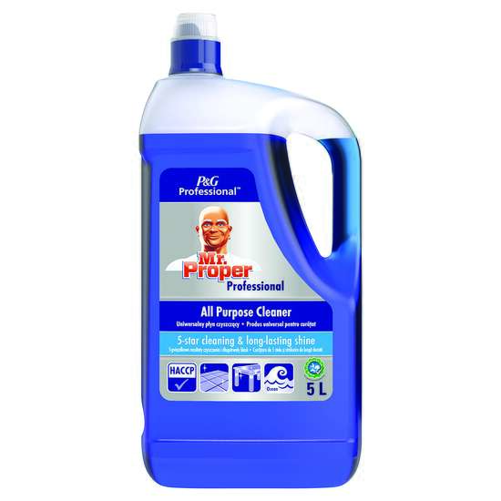 Detergent pardoseli universal Mr. Proper Professional, 5 litri, Ocean, canistra