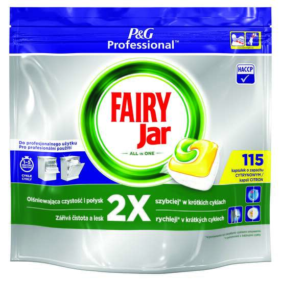Capsule pentru masina de spalat vase FAIRY All-in-one Lemon, 115 tablete gel