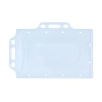 Port card universal DONAU, uz vertical sau orizontal, interior 85 x 50 mm, polipropilena, transparent