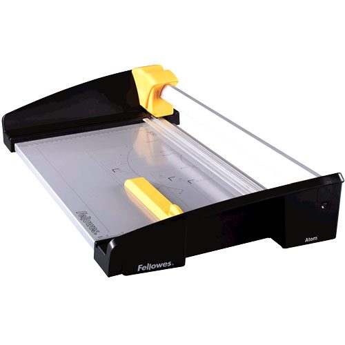 Ghilotina cu disc Fellowes Atom, A3, capacitate 30 coli, lungime taiere 45 cm