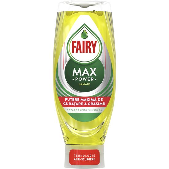Detergent vase FAIRY MAX Power Lemon 650 ml