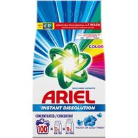 Detergent pudra ARIEL 7.5 kg, automat, Color Touch of Lenor, 100 spalari