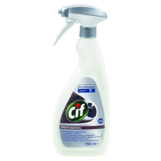 Solutie pentru mobila Cif Diversey, pulverizator, 750 ml
