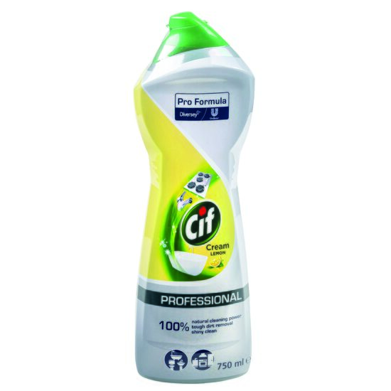 Crema de curatat Cif Diversey 750 ml, Lemon