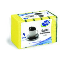 Bureti pentru vase Stella, 9.5 x 6.8 x  2.9 cm, 5 buc/set, galben