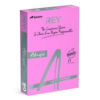 Hartie copiator color REY ADAGIO A4, 80 g, roz