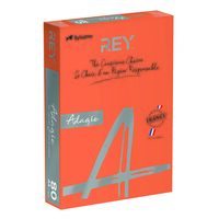Hartie copiator color REY ADAGIO A4, 80 g, portocaliu
