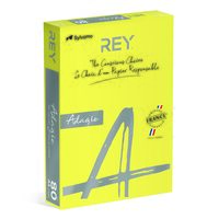 Hartie copiator color REY ADAGIO A4, 80 g, galben intens