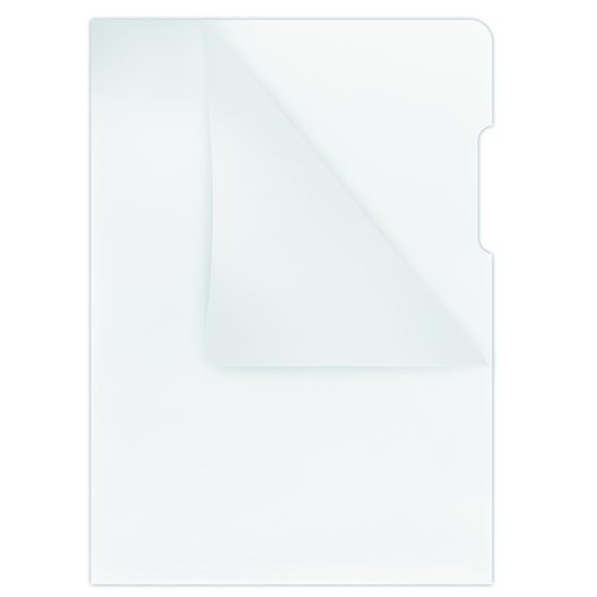 Mapa din plastic cu deschidere laterala DONAU, A4, cristal, 180 mic, transparent