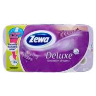 Hartie igienica Zewa Lavender, 8 buc/set, mov, parfumata, 3 straturi