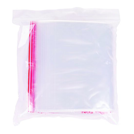 Pungi din plastic cu inchidere zip lock tip fermoar, 160 x 220 mm, A5, 100 buc/set, transparent