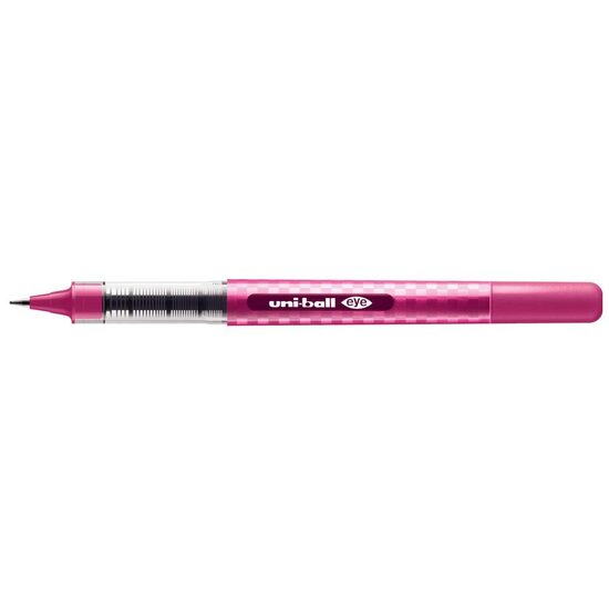 Roller Uniball UB157D Eye Design, scriere de 0.4 mm, roz