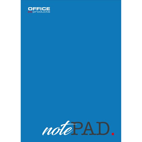 Bloc notes OFFICE Products, A4, lipit, 100 file, vertical, aritmetica