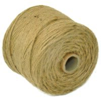 Sfoare din iuta Q-CONNECT, 500 g, lungime 250 m, maro