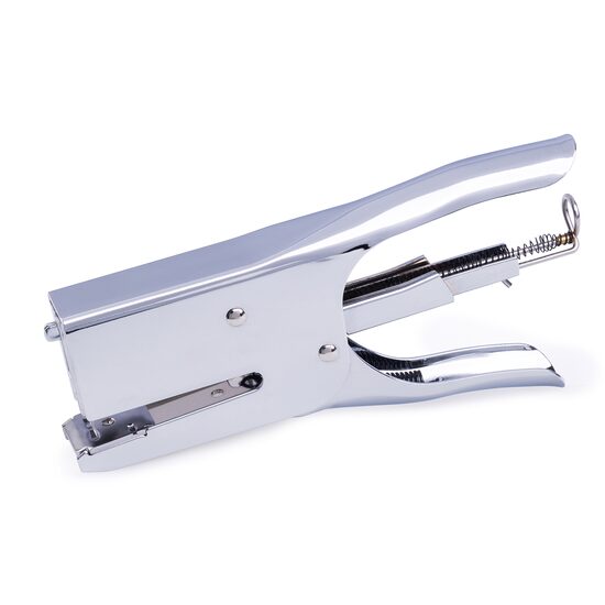 Capsator OFFICE Products din metal, profesional, tip cleste, 24/6-24/8-26/6-26/8, 50 coli, cromat