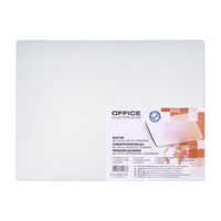 Mapa pentru birou OFFICE Products, 500 x 700 mm, anti alunecare, transparenta