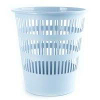 Cos din plastic perforat DONAU, 16 litri, inaltime 31 cm, gri