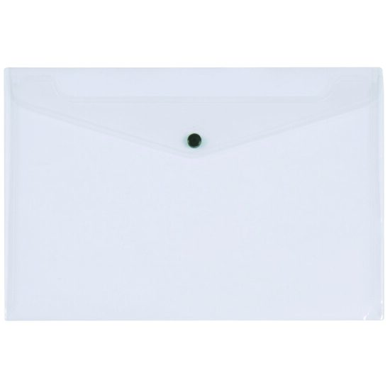 Mapa din plastic Q-CONNECT cu capsa, A4 (324 x234 mm), 172 microni, transparent