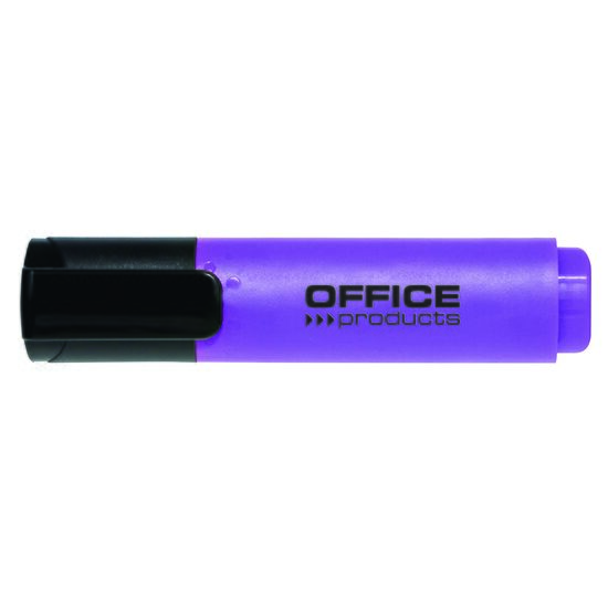 Textmarker OFFICE Products FLUO, scriere de 2-5 mm, mov