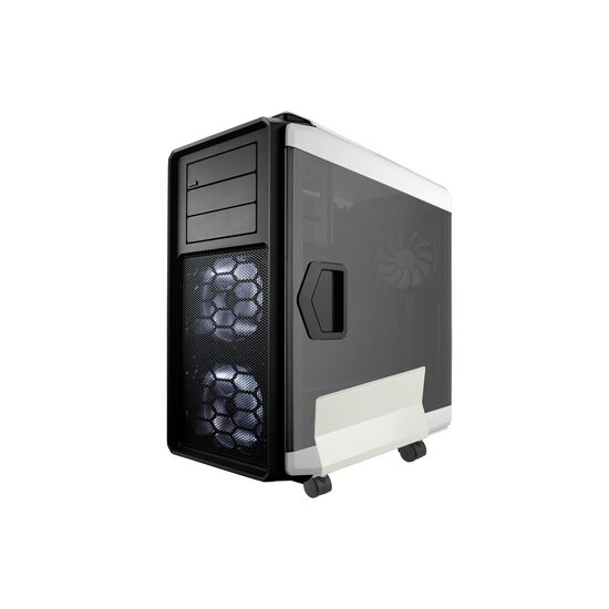 Suport de podea cu rotile Q-CONNECT pentru computer, din metal, sarcina 15 Kg
