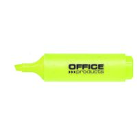 Textmarker OFFICE Products FLUO, scriere de 2-5 mm, galben