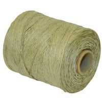 Sfoara din in Q-CONNECT, 250 g, lungime 560 m, maro
