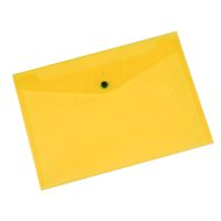 Mapa din plastic Q-CONNECT cu capsa, A4 (324 x234 mm), 172 microni, galben