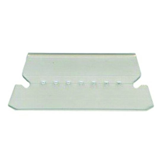 Suport etichete din plastic DONAU pentru dosare suspendabile, transparent, 25 bucati/set