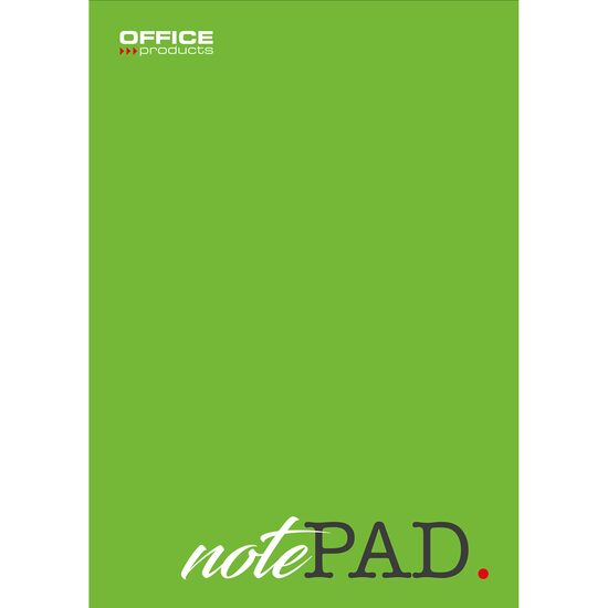 Bloc notes OFFICE Products, A4, lipit, 50 file, vertical, aritmetica