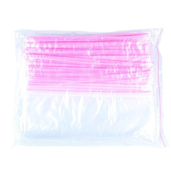Pungi din plastic cu inchidere zip lock tip fermoar, 250 x 300 mm, 100 buc/set, transparent
