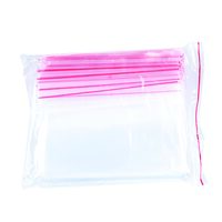Pungi din plastic cu inchidere zip lock tip fermoar, 150 x 220 mm, 100 buc/set, transparent