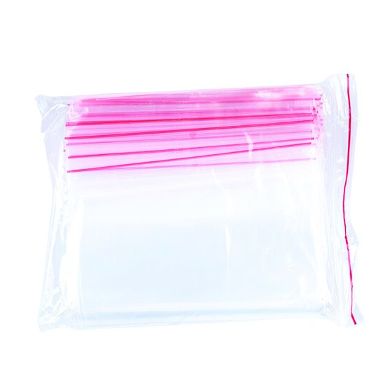 Pungi din plastic cu inchidere zip lock tip fermoar, 150 x 220 mm, 100 buc/set, transparent