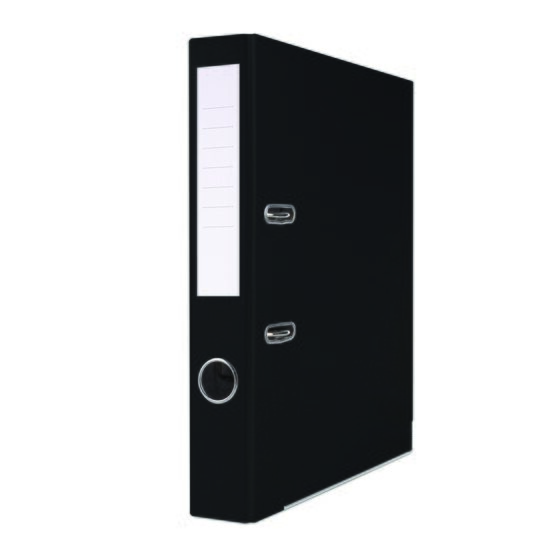 Biblioraft plastifiat Basic, 5 cm, colturi metalice,