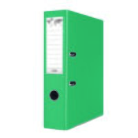 Biblioraft plastifiat Basic, 7.5 cm, colturi metalice, turcoaz