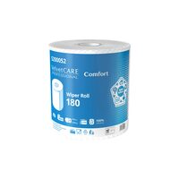 Prosoape industriale VELVET Professional, 180 m, celuloza alb, 2 straturi, 720 foi, h 264 mm