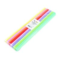 Hartie creponata Gimboo Mix, 50 x 200 cm, set 10 culori pastel