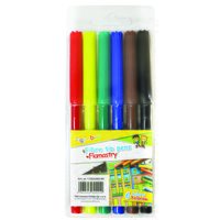 Carioci Gimboo 6 culori, scriere 1 mm