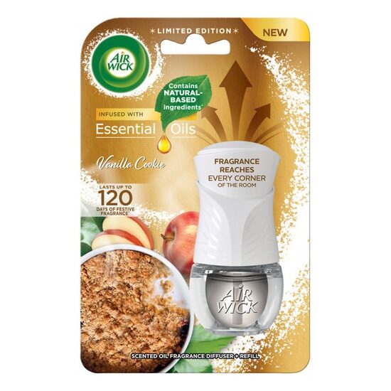 Odorizant camera Airwick aparat electric +  rezerva sticluta 19 ml, Vanilla Cookie
