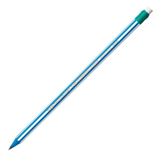 Creion grafic BIC Evolution Stripes 646, cu radiera