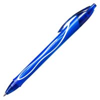 Roller cu gel BIC Gelocity Quick Dry, varf 0.7 mm, albastru