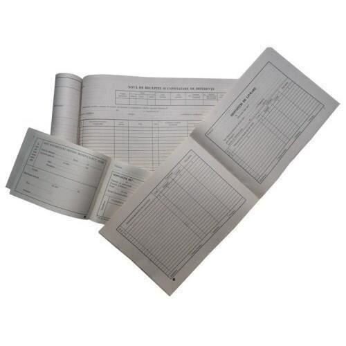 Nota de plata GOLD, A6, 2 exemplare, 100 file, autocopiativ