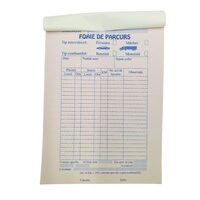 Foaie de parcurs GOLD pentru marfa sau persoane, A5, 100 file